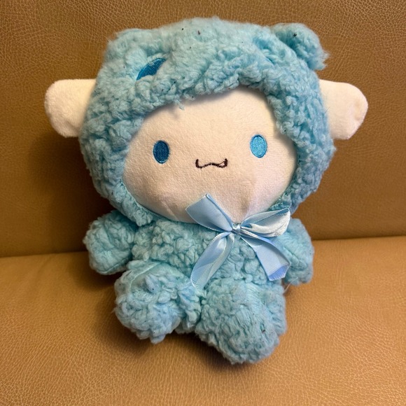 Sanrio Other - Sanrio Cinnamoroll Blue Sherpa Sheep Costume Plush Stuffed Animal 7 Inch Kawaii